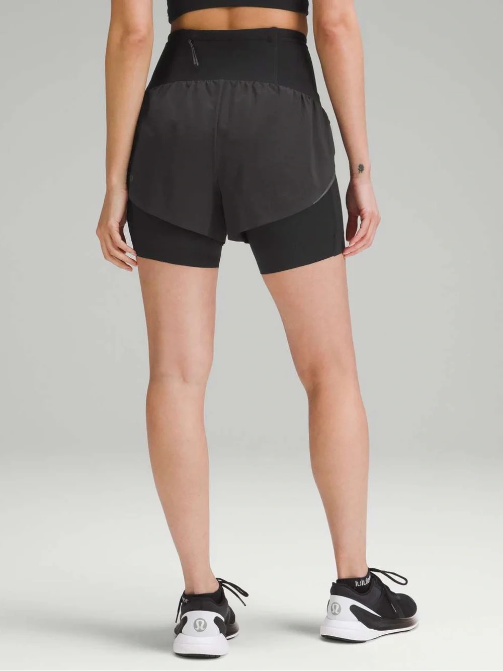 Lululemon SenseKnit Composite High-Rise Running Short